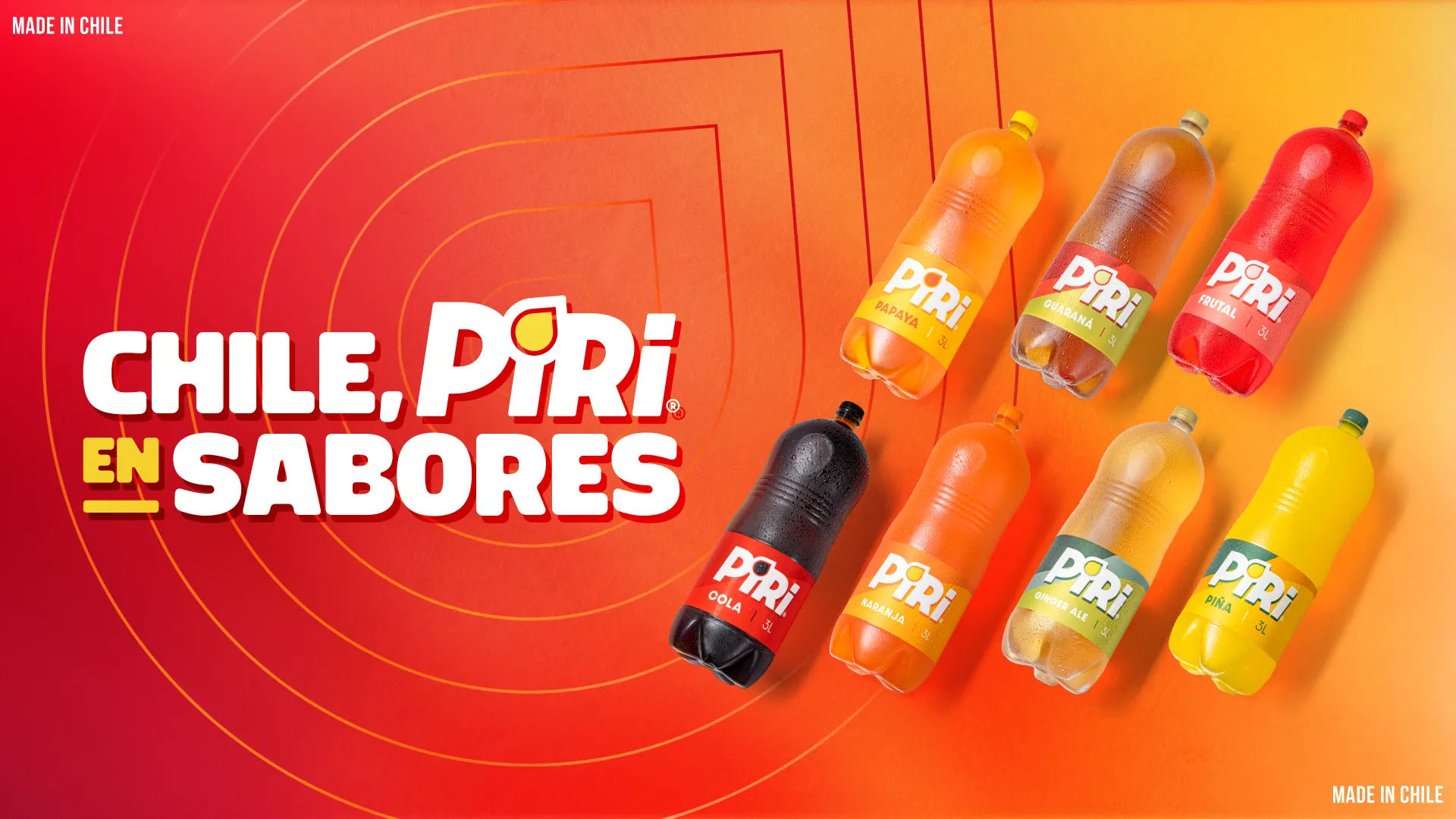 Línea de sabores PiRi
