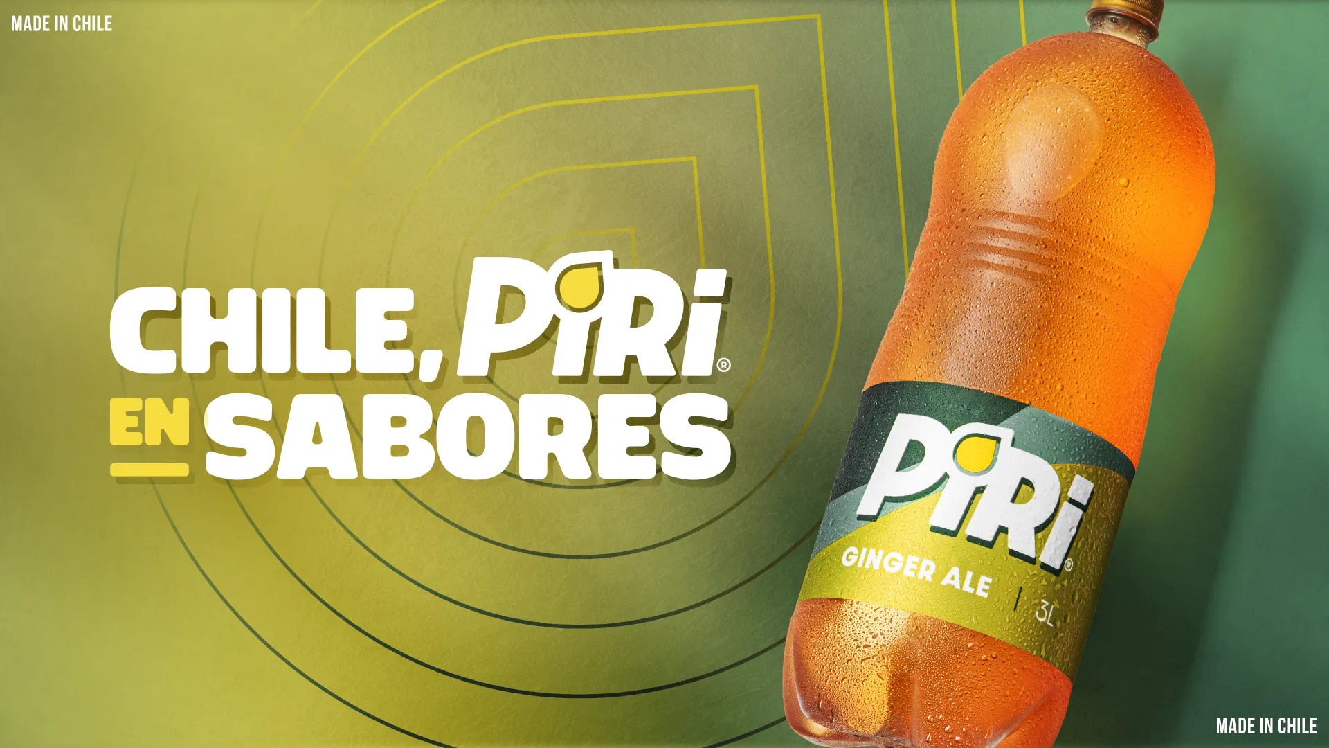 Key visual PiRi Ginger Ale