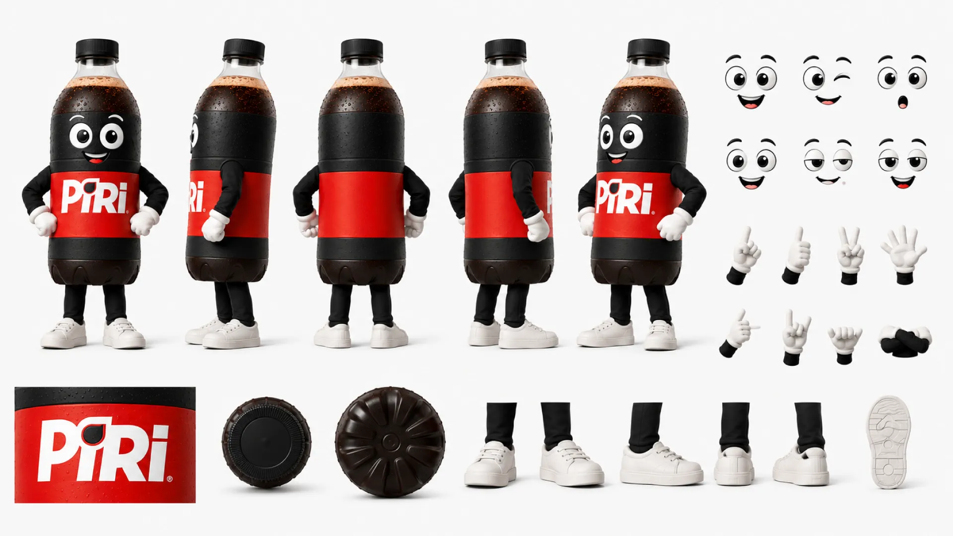 Personaje de marca PiRi